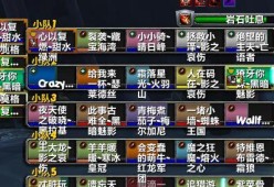 在魔兽世界中如何显示友方的名字？
