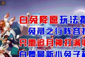 阴阳师中兔子神的正确玩法是什么？