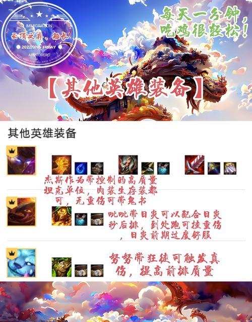云顶之弈S75冒险怒霞阵容详解（打造最强阵容）  第1张