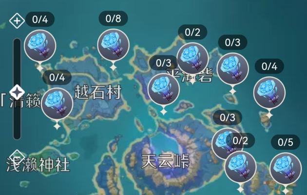 原神月莲采集点在哪里？月莲采集路线怎么规划？  第3张