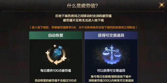 地下城勇士疲劳药怎么获得？如何有效管理疲劳值？  第1张