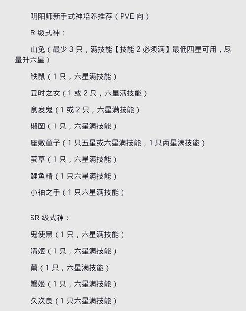 阴阳师中如何查看式神等级？设置查看等级的方法是什么？  第1张
