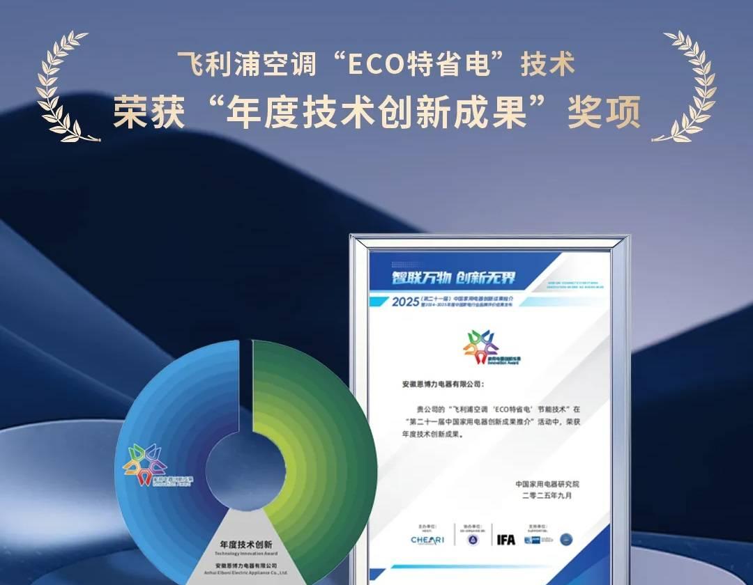 飞利浦空调以「ECO 特省电」技术闪耀国际舞台，引领节能革命  第1张